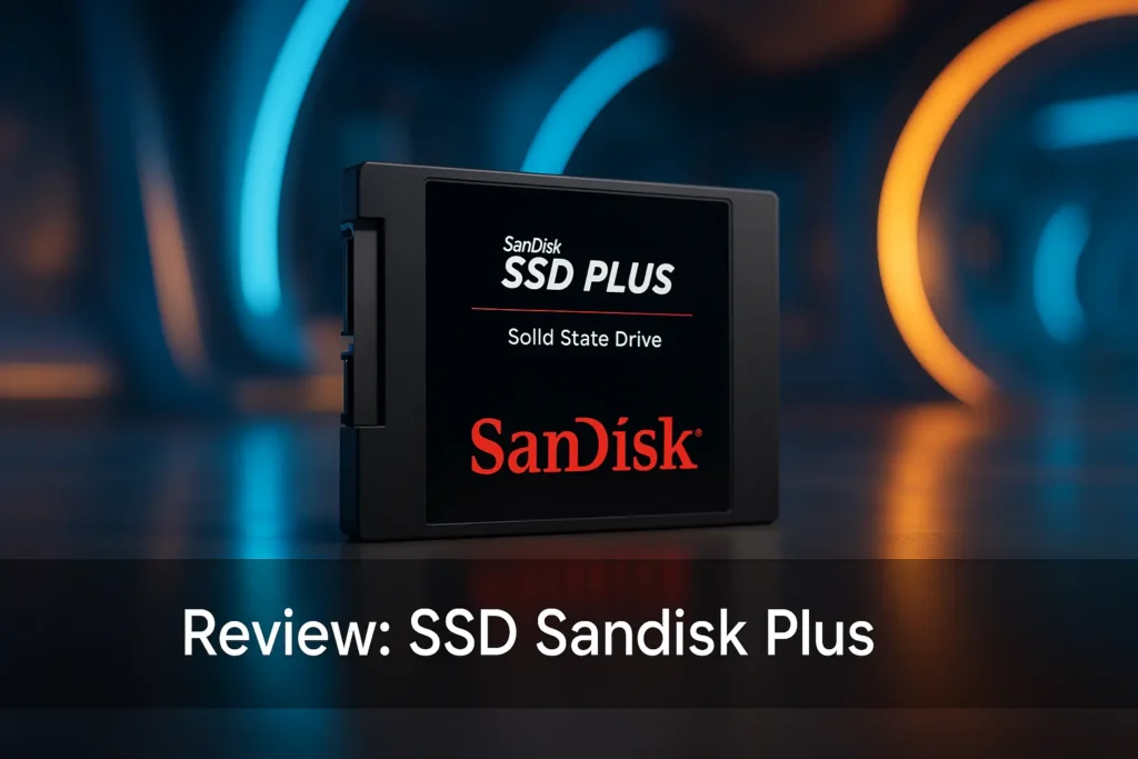 SSD Sandisk Plus 1TB entrega desempenho surpreendente?