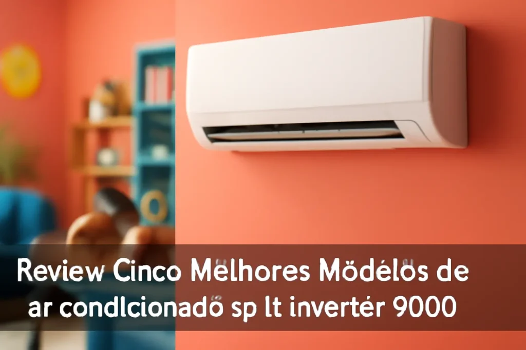 Cinco Melhores Modelos de ar condicionado split inverter 9000