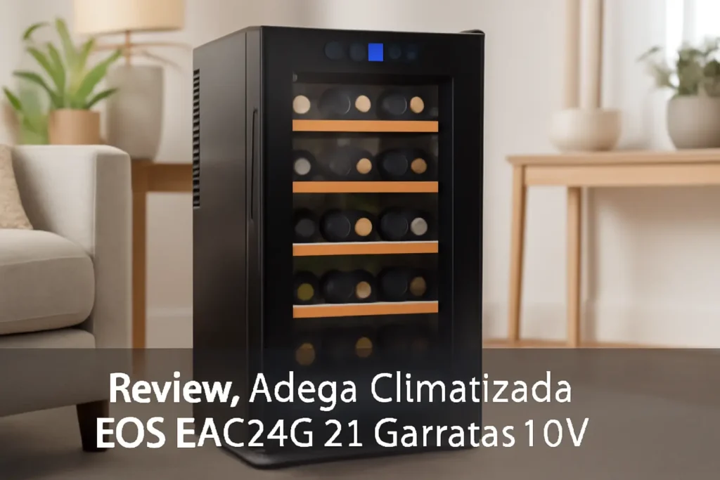 Adega Climatizada EOS EAC24G 24 Garrafas 110V: Design e Eficiência para Seus Vinhos