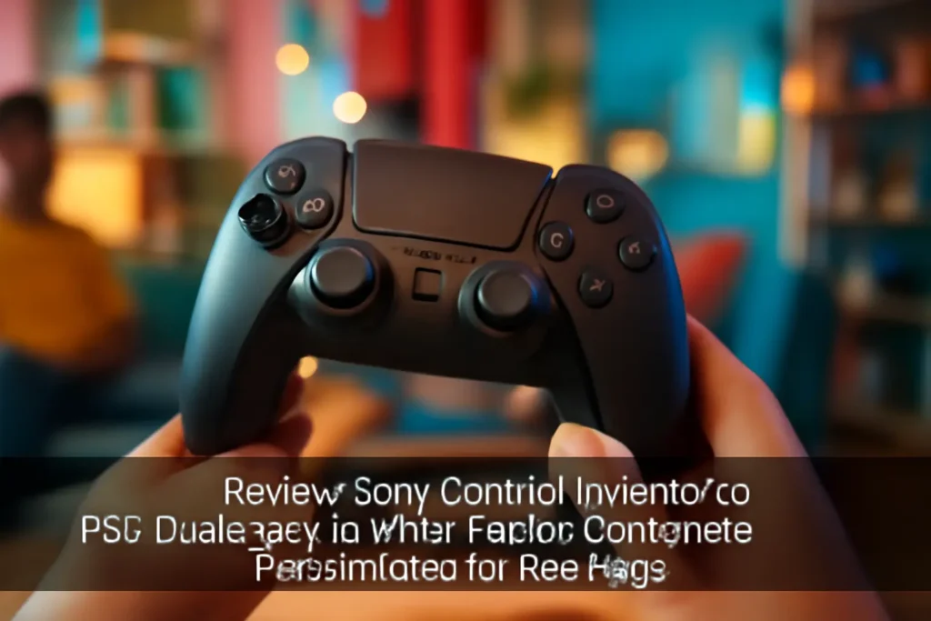 Sony Control Inalámbrico PS5 DualSense Midnight Black: Conforto e Performance no Seu Jogo