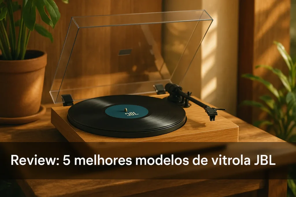 5 Melhores Modelos de vitrola jbl