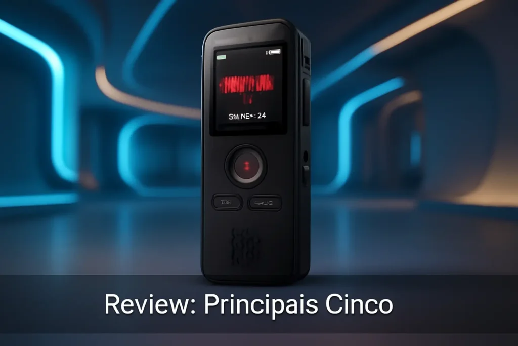 Principais Cinco gravador de voz digital portátil