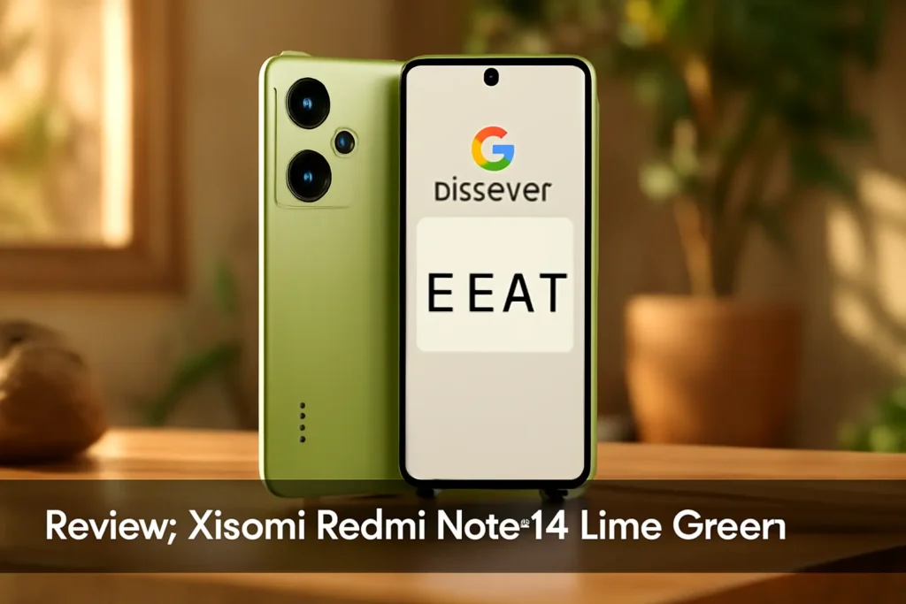 Smartphone Xiaomi Redmi Note 14 Lime Green 8GB RAM 256GB ROM
