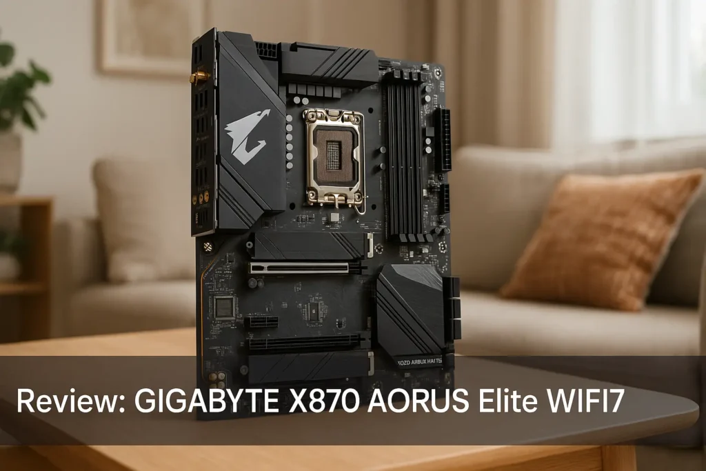 GIGABYTE X870 AORUS Elite WIFI7: desempenho extremo e conectividade total