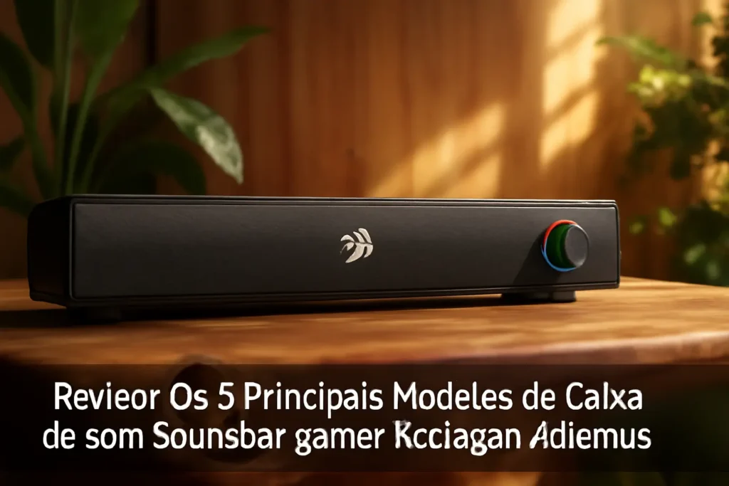 Os 5 Principais Modelos de Caixa de som soundbar gamer Redragon adiemus