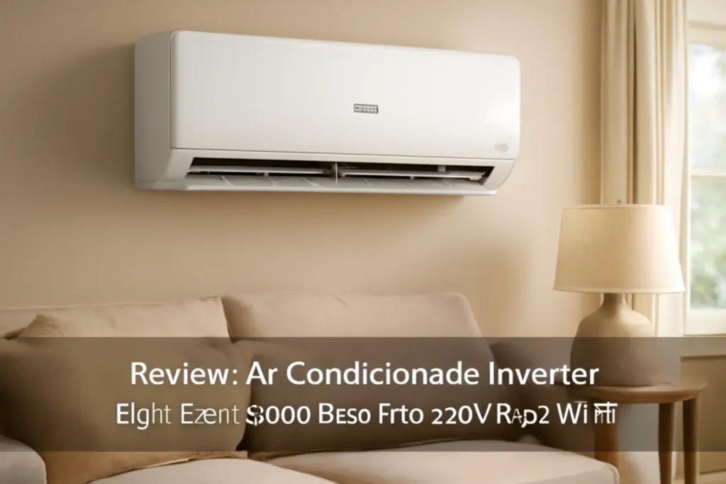 Ar Condicionado Inverter Elgin Eco II 9000 Btus Frio 220v R-32 Wi-Fi