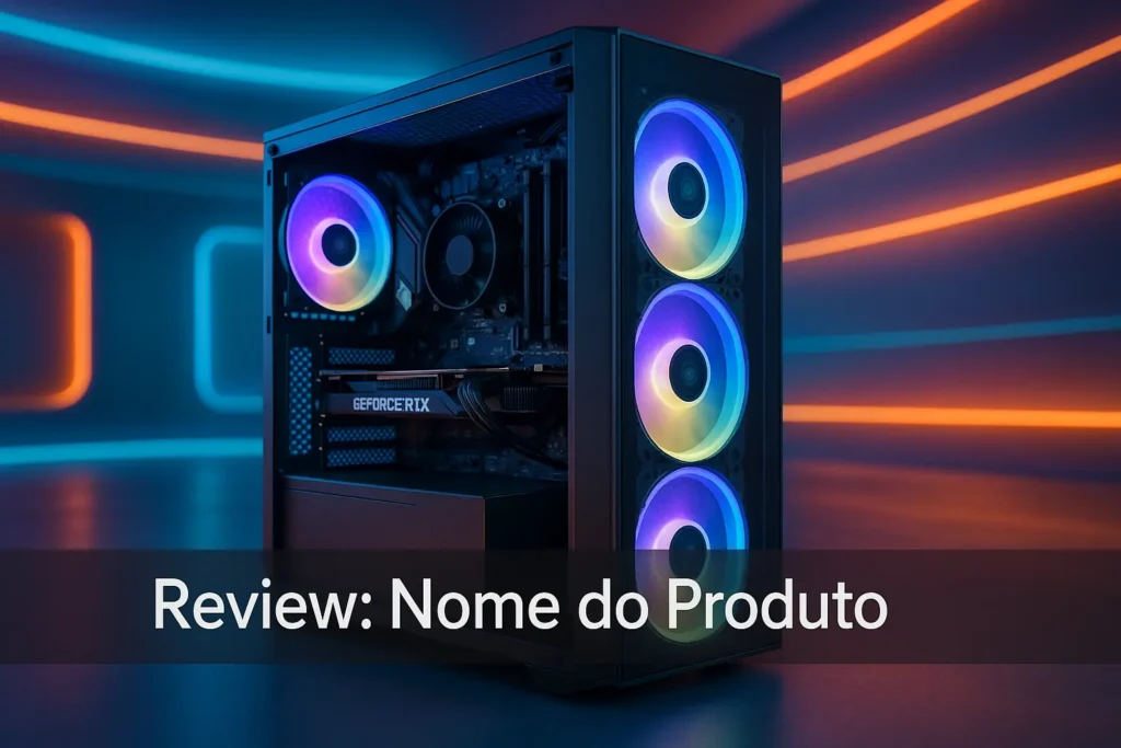 Monte seu PC: i5-8500, RTX 3060, 16GB, 480GB SSD