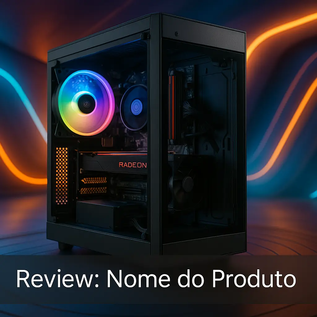 Monte seu PC: i5-8400, RX 6600, 8GB, 256GB SSD