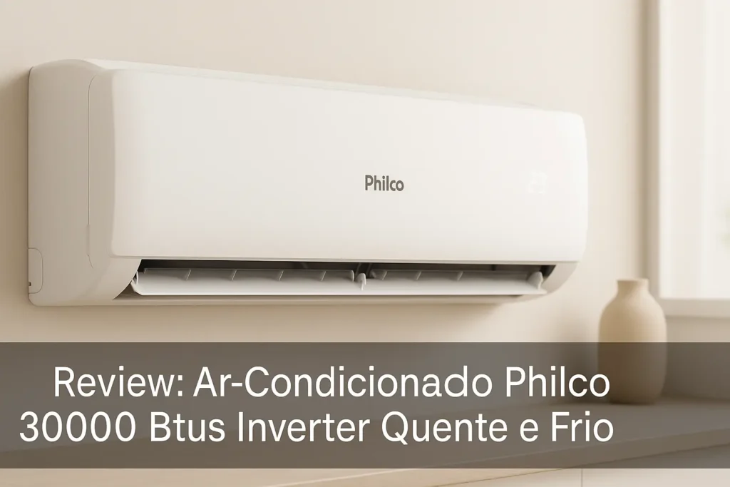 Ar-Condicionado Philco 30000 Btus Inverter Quente e Frio