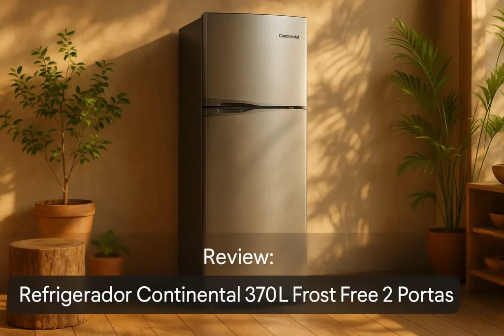 Refrigerador Continental 370L Frost Free 2 Portas