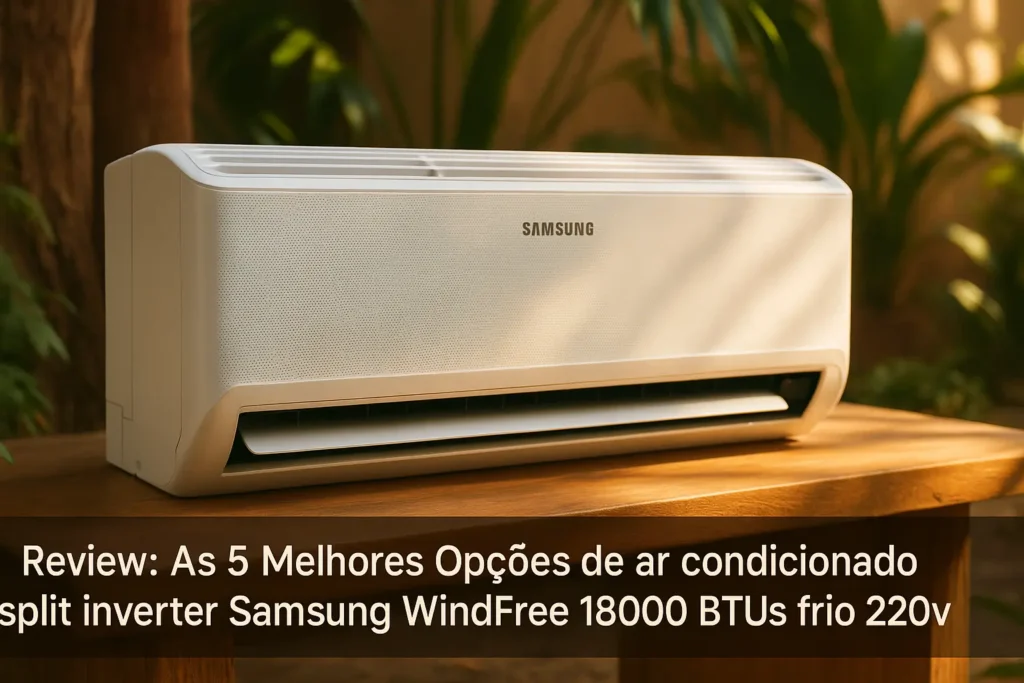 As 5 Melhores Opções de ar condicionado split inverter Samsung windfree 18000 btus frio 220v