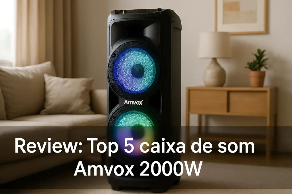 Top 5 caixa de som Amvox 2000w