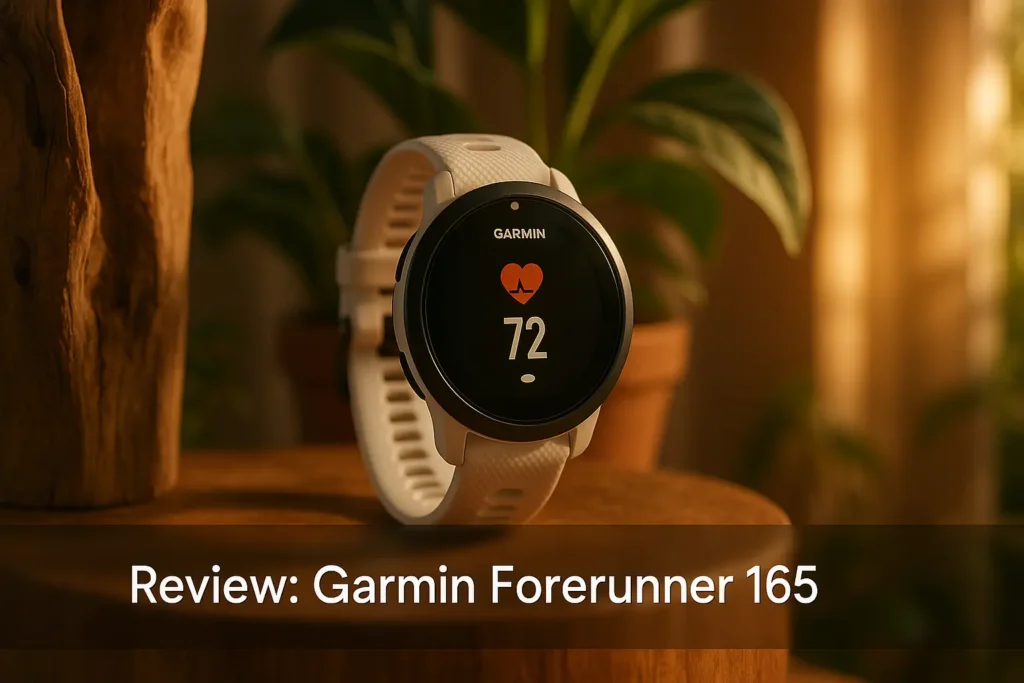 Garmin Forerunner 165: Monitor Cardíaco com GPS e Tela AMOLED