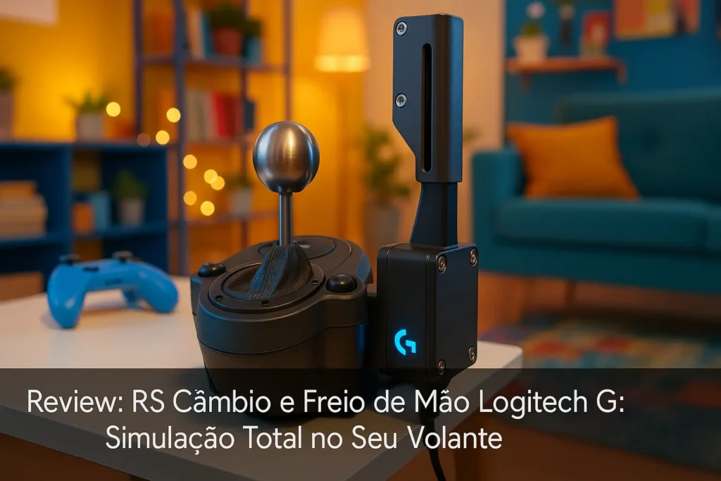 RS Câmbio e Freio de Mão Logitech G: Simulação Total no Seu Volante