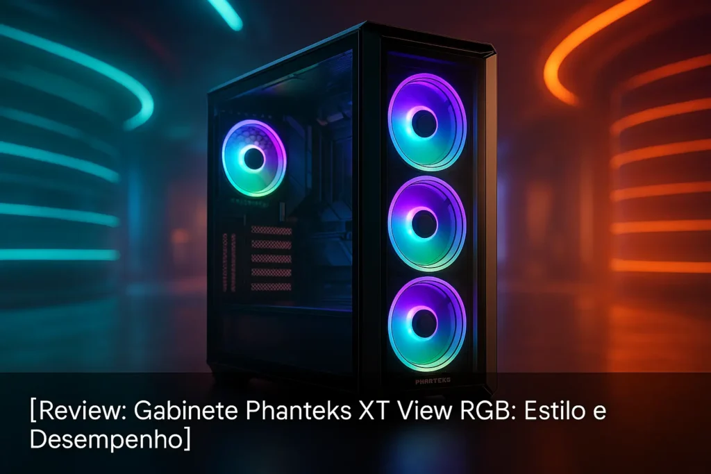 Gabinete Phanteks XT View RGB: Estilo e Desempenho