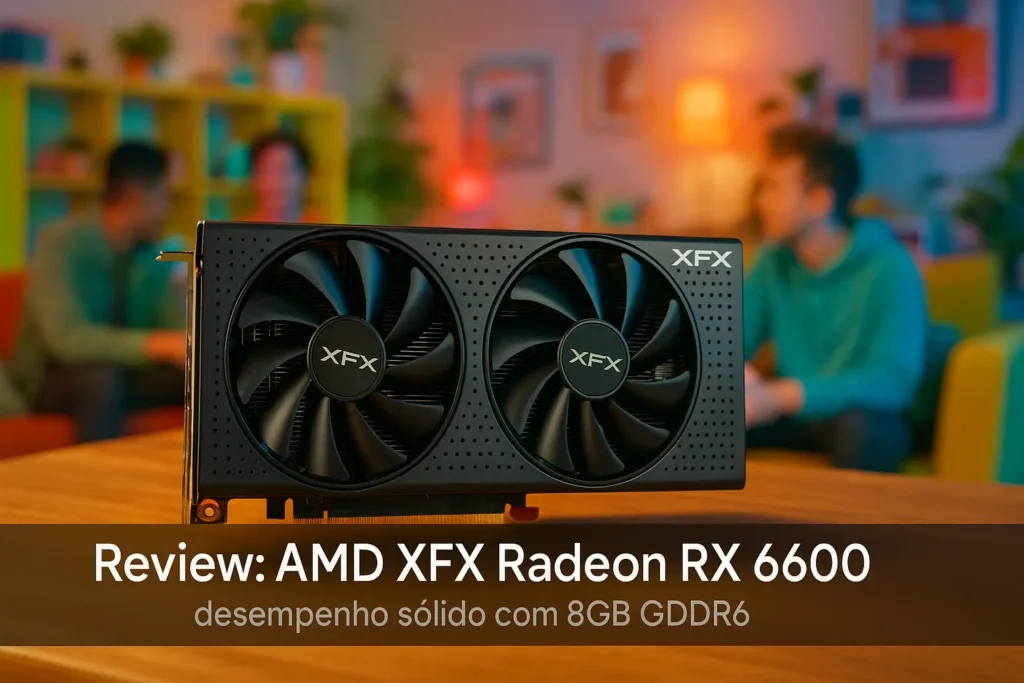 AMD XFX Radeon RX 6600: desempenho sólido com 8GB GDDR6