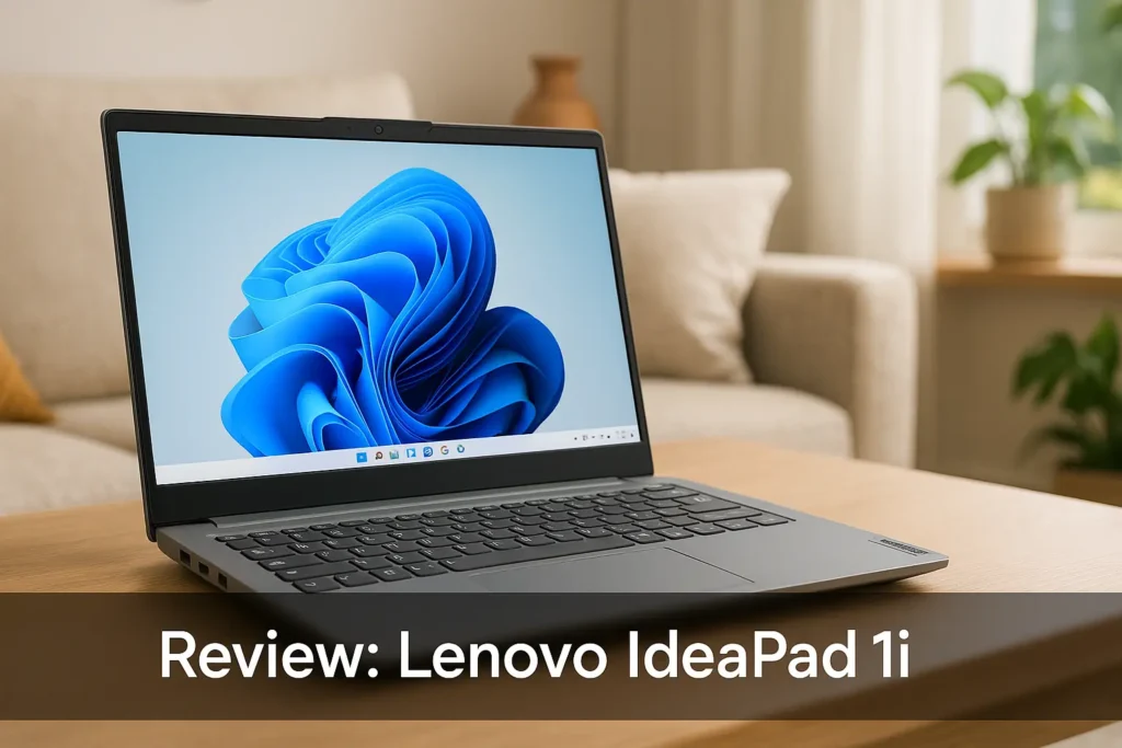 Lenovo IdeaPad 1i: leve, rápido e acessível