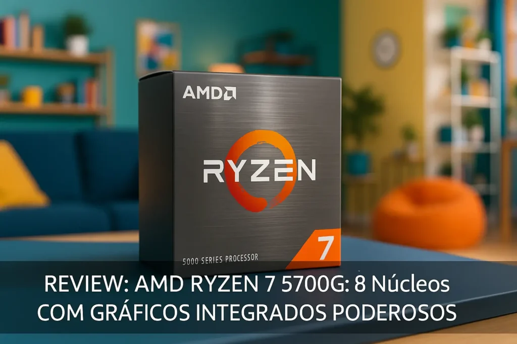AMD Ryzen 7 5700G: 8 Núcleos com Gráficos Integrados Poderosos