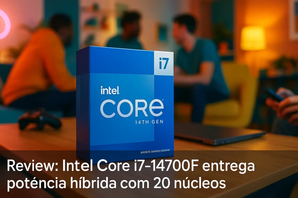 Intel Core i7-14700F entrega potência híbrida com 20 núcleos