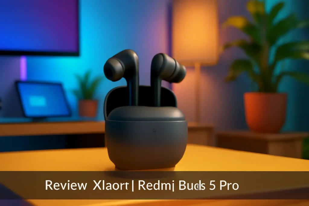 Xiaomi Redmi Buds 5 Pro: Áudio Imersivo e Cancelamento de Ruído Ativo