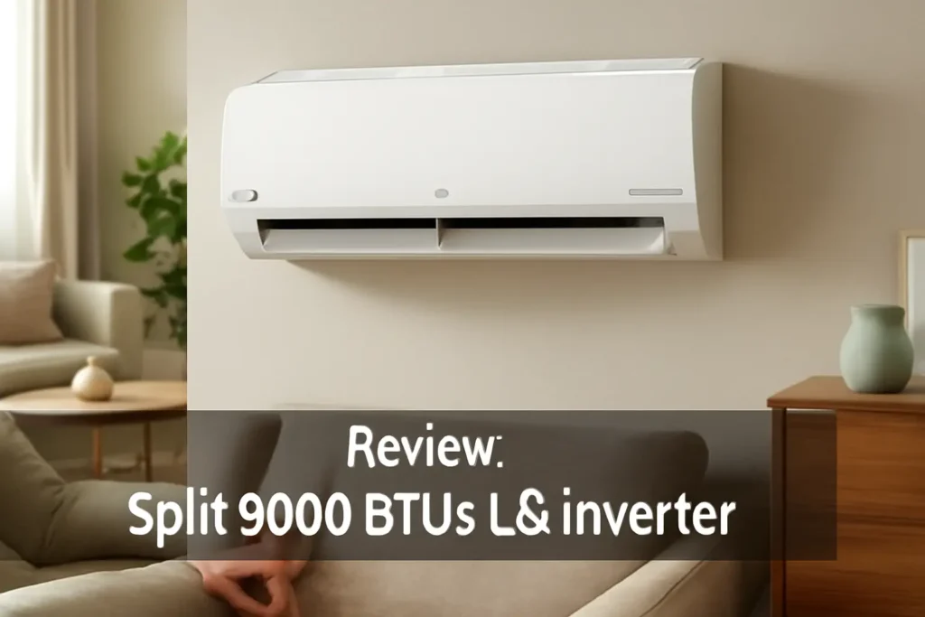 Principais 5 split 9000 btus LG inverter