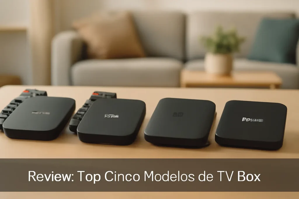 Top Cinco Modelos de TVbox