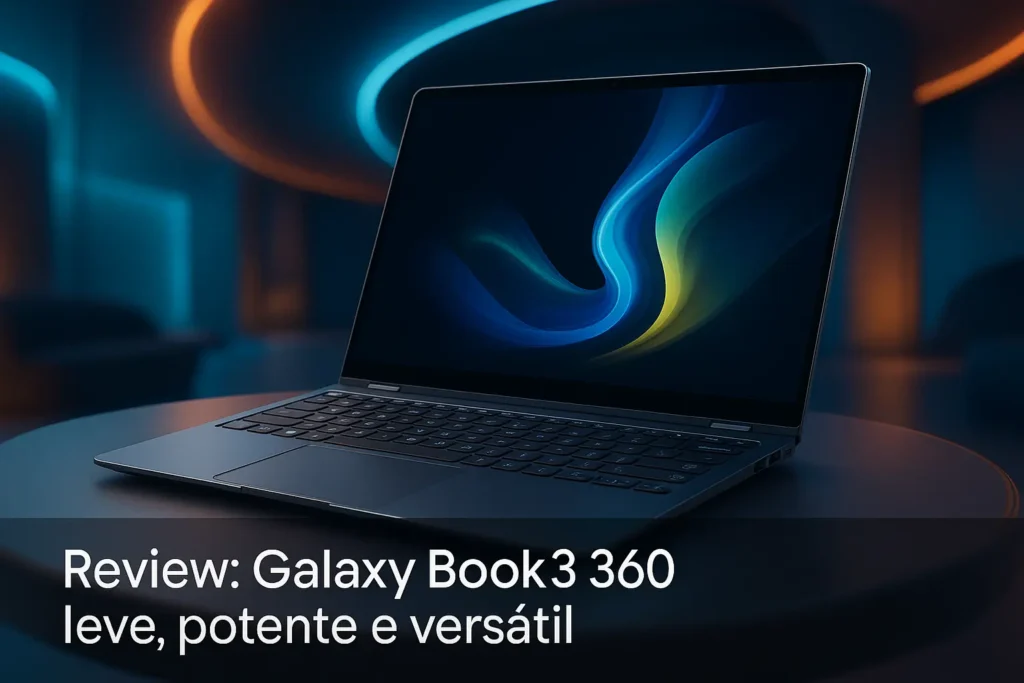 Galaxy Book3 360: leve, potente e versátil