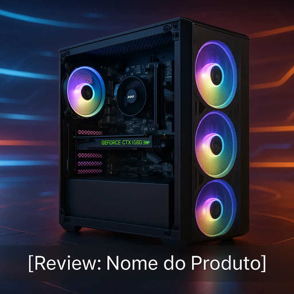 Monte seu PC: Ryzen 3 4100, GTX 1660 Super, 8GB, 256GB SSD