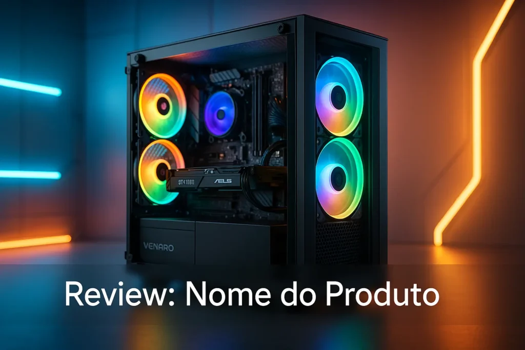 Monte seu PC: i5-12400F, GTX 1060, 8GB, 256GB SSD