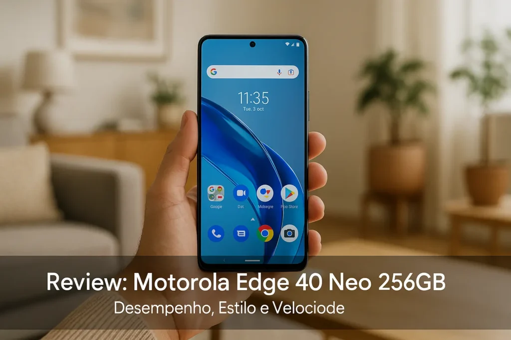 Motorola Edge 40 Neo 256GB: Desempenho, Estilo e Velocidade