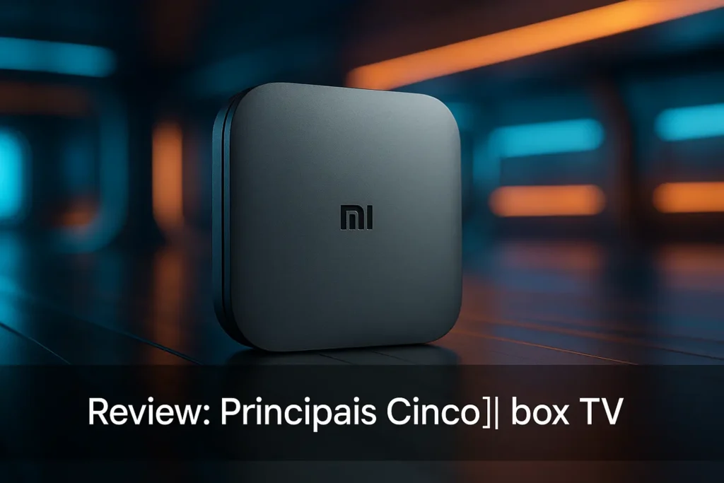 Principais Cinco box TV Xiaomi