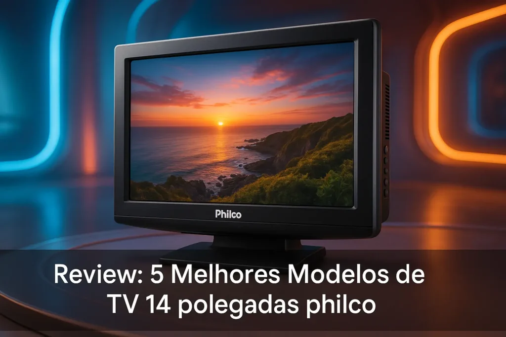 5 Melhores Modelos de TV 14 polegadas philco