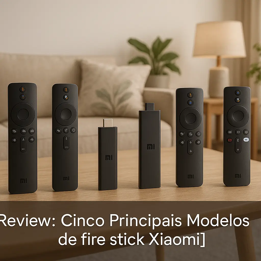 Cinco Principais Modelos de fire stick Xiaomi