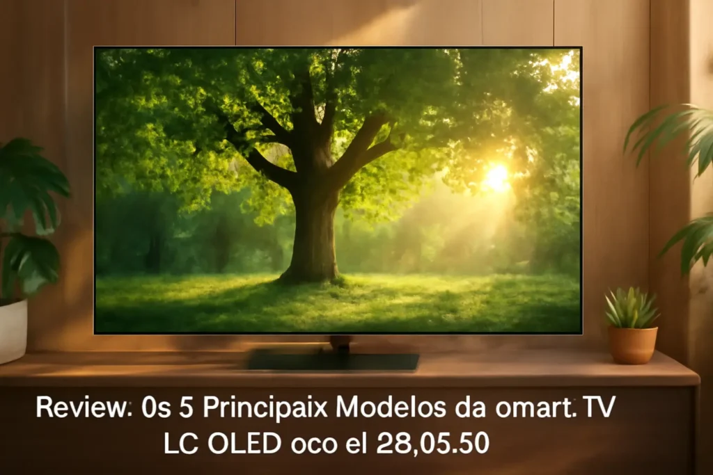 Os 5 Principais Modelos de smart TV LG OLED EVO AI c4 4k 65