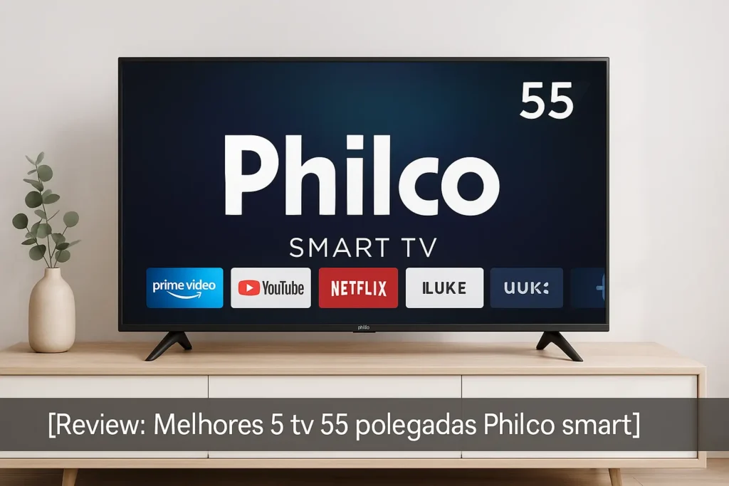 Melhores 5 tv 55 polegadas philco smart
