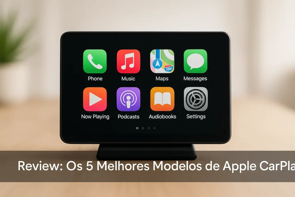 Os 5 Melhores Modelos de Apple carplay