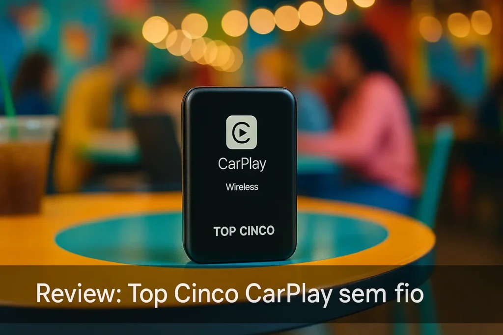 Top Cinco carplay sem fio