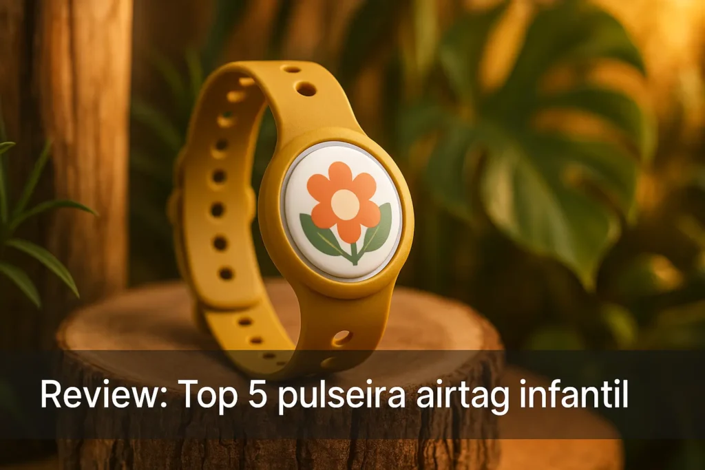 Top 5 pulseira airtag infantil