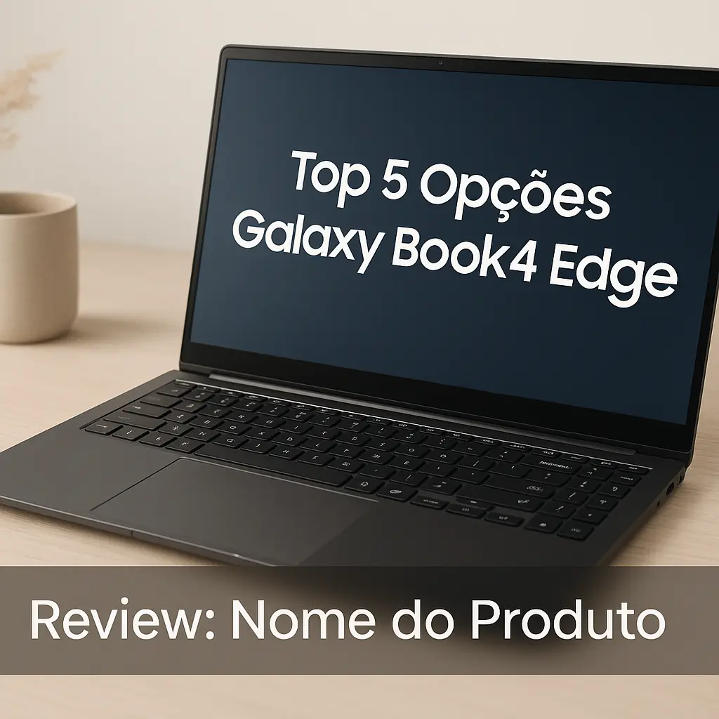 Top 5 Opções de Galaxy book4 edge
