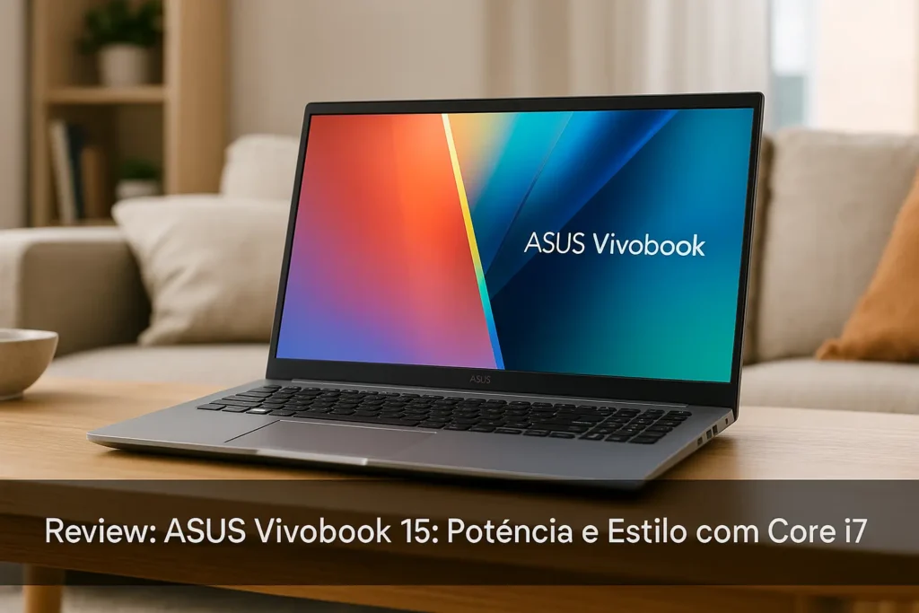 ASUS Vivobook 15: Potência e Estilo com Core i7