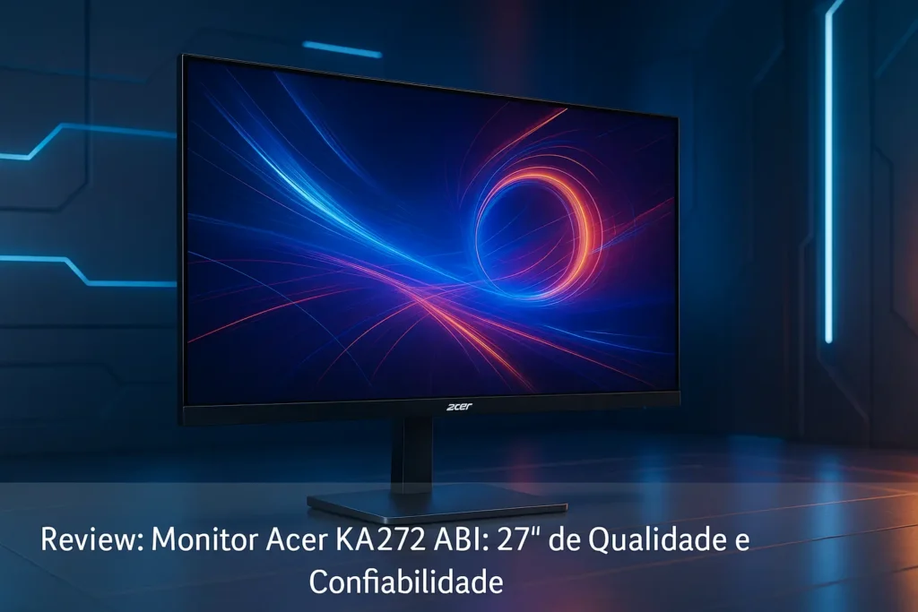 Monitor Acer KA272 ABI: 27" de Qualidade e Confiabilidade
