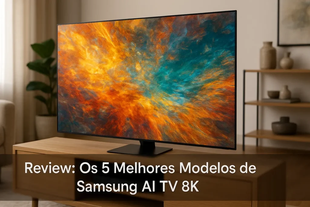 Os 5 Melhores Modelos de Samsung AI TV 8k