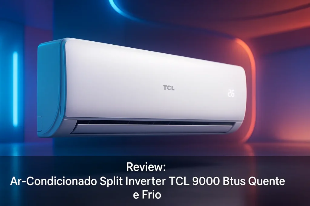 Ar-Condicionado Split Inverter TCL 9000 Btus Quente e Frio
