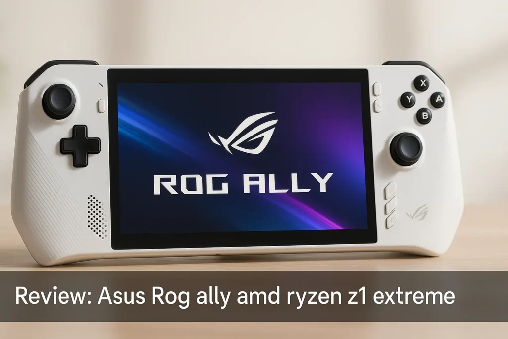 Top Cinco console Asus Rog ally amd ryzen z1 extreme