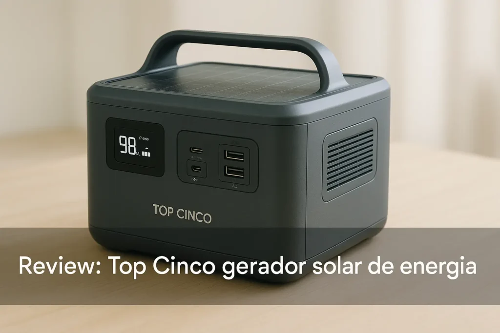 Top Cinco gerador solar de energia