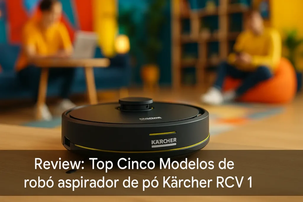 Top Cinco Modelos de robô aspirador de pó Karcher rcv 1