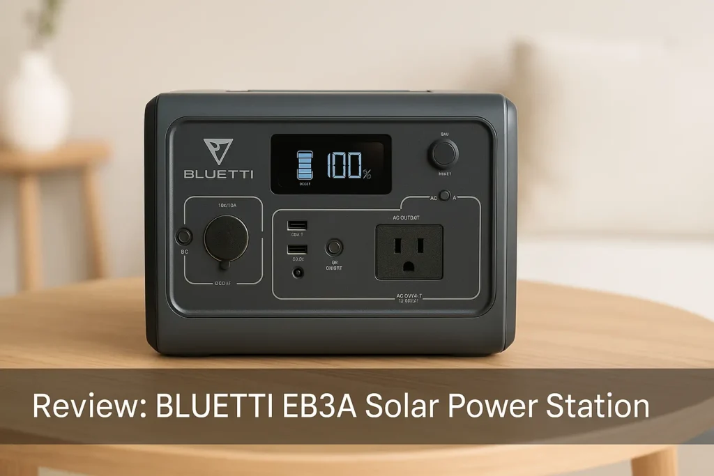 Principais 5 bluetti eb3a gerador de energia solar autonomia