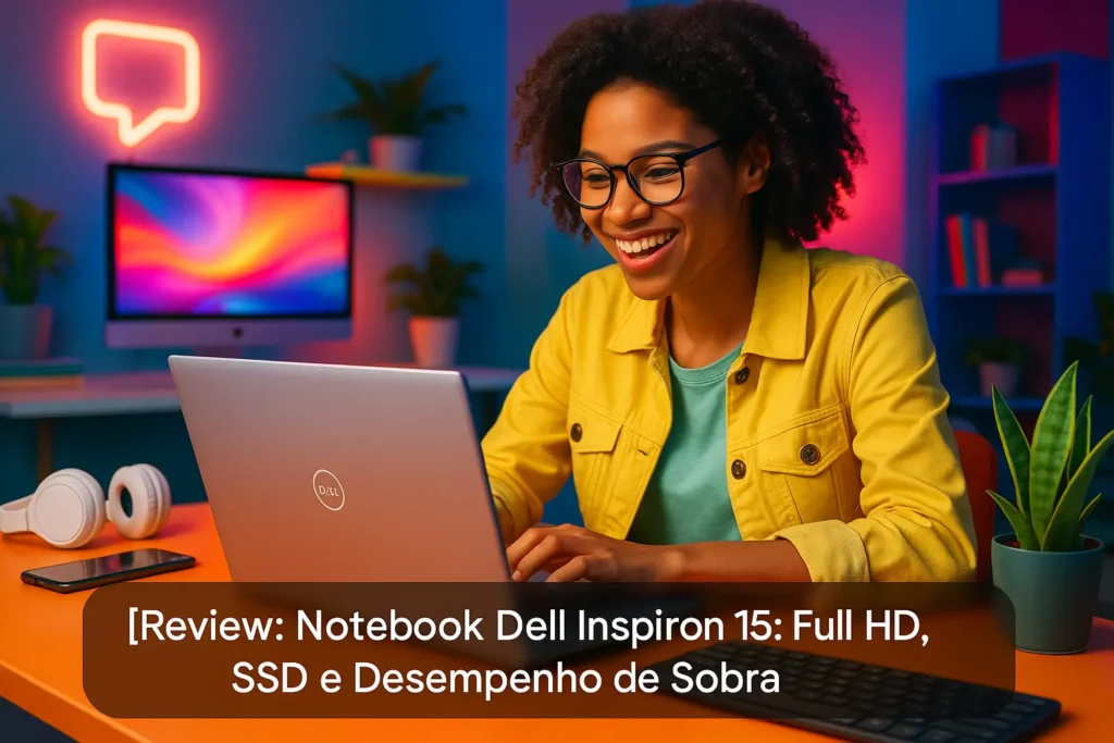 Notebook Dell Inspiron I15: Full HD, SSD e Desempenho de Sobra