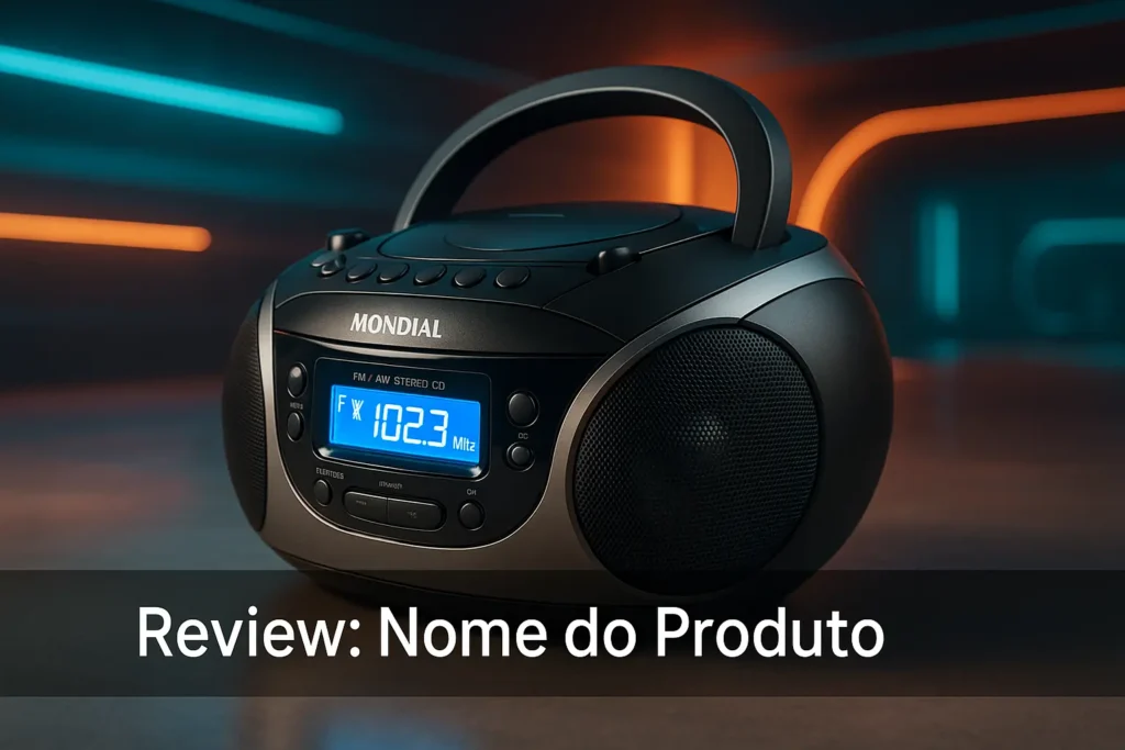 Principais 5 rádio portátil com cd mondial