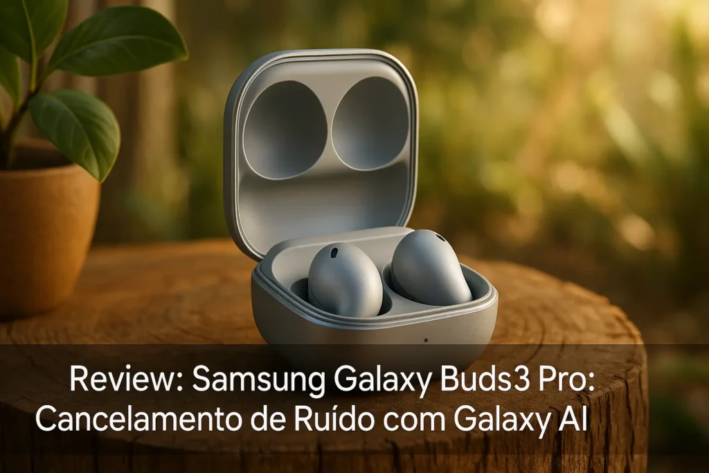 Samsung Galaxy Buds3 Pro: Cancelamento de Ruído com Galaxy AI